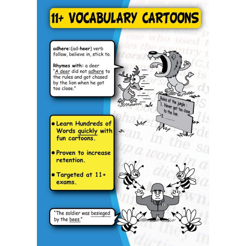 11+ Vocabulary Cartoons