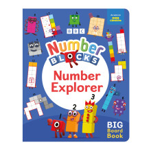 Numberblocks: Number Explorer (A Big Board Book) - Learn with the Numberblocks! Ideal for Preschool Ages 3-5 (Explorer Board Books)