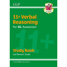 11+ GL Verbal Reasoning Study Book (with Parents' Guide & Online Edition): for the 2025 exams (CGP 11+ Study Books)