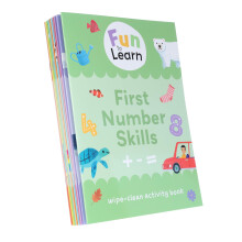 Fun to Learn Wipe-Clean 10 Book Set: 11 (Fun to Learn Wipe-Clean Activity Books)
