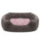 Rosewood Rosewood Grey & Pink Square Dog Bed, Small 2