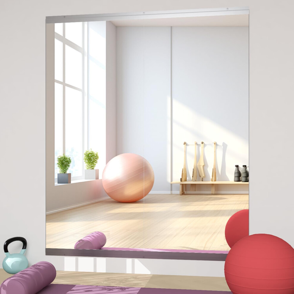 CASSILANDO Home Gym Yoga Mirror 143.5x60cmx2PCS-image-OPC-PKFN65C-NEW