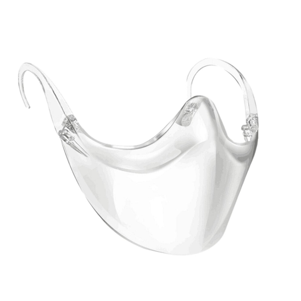 Kitchen Anti-Oil Clear Face Shield - Reusable Adjustable Mouth Shield For Restaurants, Hotels, And Beauty Salons 6447073653261