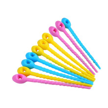 50St Duurzame Siliconen Zaksluiters Herbruikbare Bag Clips Multikleur
