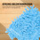 1 Satz Mini-Mopp Wischmop Kind Chenille Holzboden Mops 10