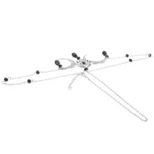 Schwarze Mädchen Haarbandkette Bohemia Stil Leicht Und Elegant