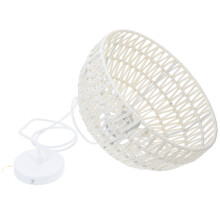 1Set Retro Bambus Rattan Hängelampe Bunte Deckenleuchte Für Innen