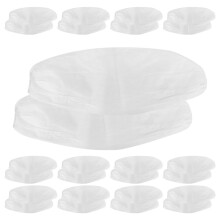 50Stk Einweg Ärmel Weich Elastisch Küchen Schützer Weiß Unisex