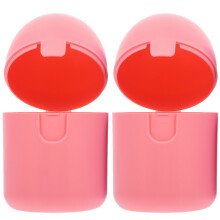 2Stk Menstruationscup Hülle Aus PP Pink Dampfreiniger Und Aufbewahrung