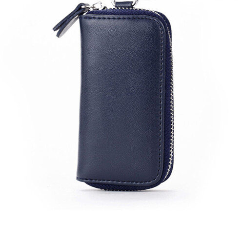 Blauer Auto Schlüsselhalter Mit Münzfach Und Robustem Material 1