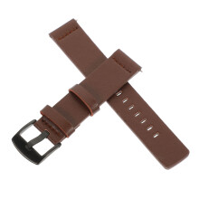 Hochwertiges Rindsleder Uhrenarmband Braun Für Smartwatch