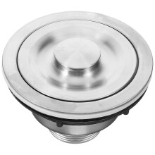 Edelstahl Küchenablauf Rostfreier Spüle Abflussfilter Silber