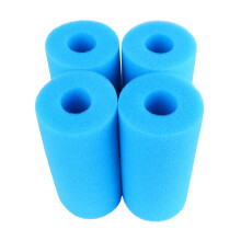 4Stk Schwammfilter Vorfilter Zylinder Blau Praktisch Und Sicher