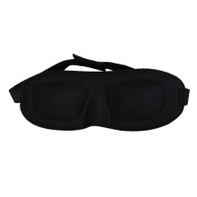 Schwarze Eye Mask Schutzmaske Für Schlaf Büro Reise Komfort