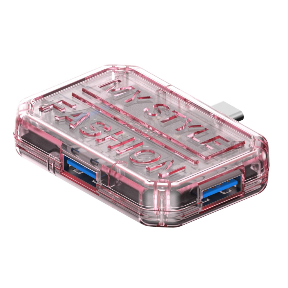 Clear Usb C Hub Adapter With 4K Hdmi Port, Pd100w Fast Charging, 5Gbps Data Transfer, Multiport Usb C Dock For Laptop 6447073653520