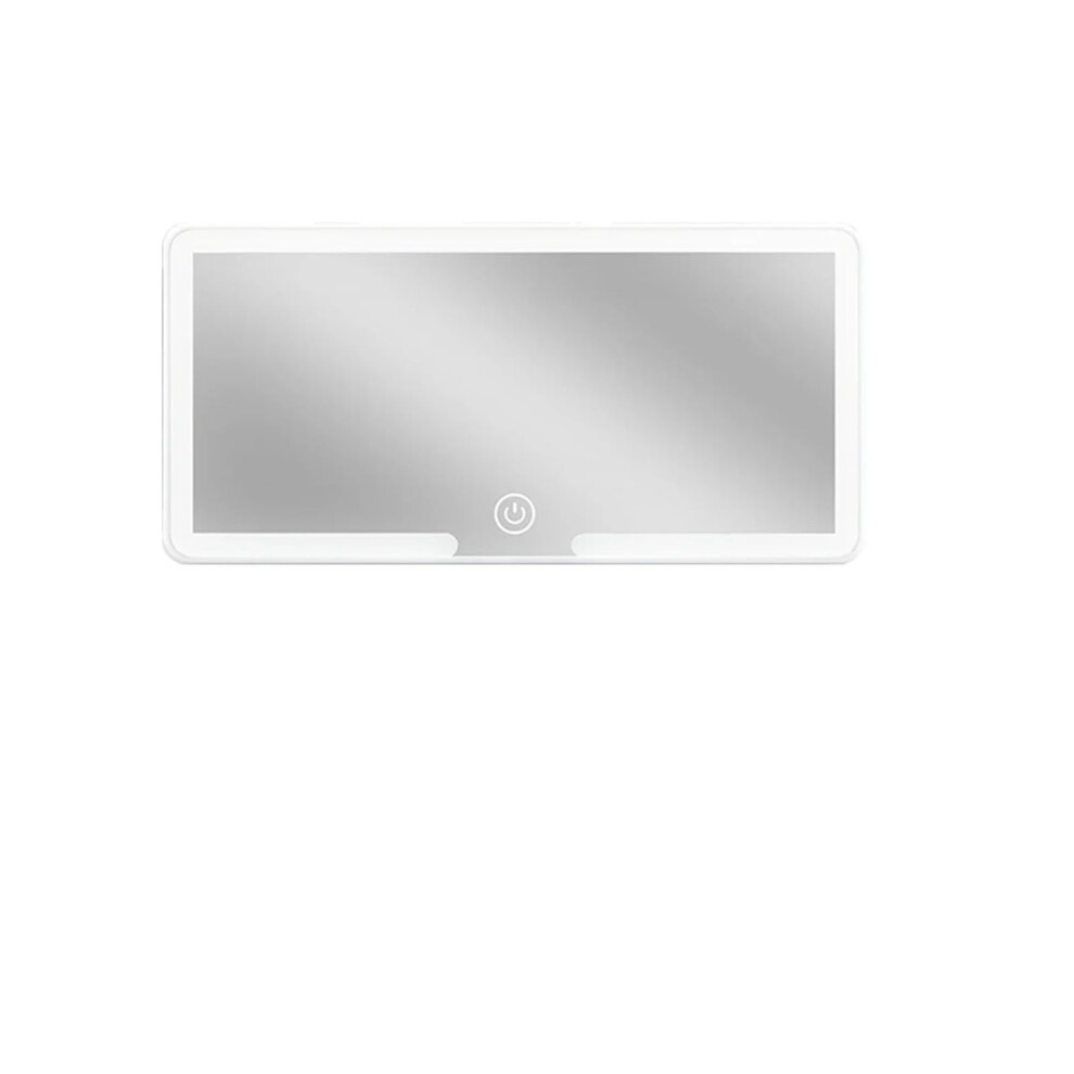 Rear View Mirror Interior Sun Visor Makeup For Women, Rechargeable Hd Fill Universal Thin Design Light 6447073653841