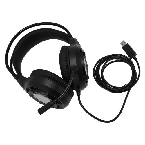 USB Gaming Headset Computer Headphones with 1