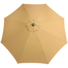 Khaki Polyester Sonnenschirm Ersatzdach Für Patio & Strand