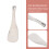 Outdoor Titanium Löffel Camping Picknick Multifunktion Silber 10