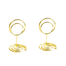 10Stk Robuste Goldene Foto Clip Halter Ständer Für Büro Und Hochzeit