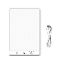 Light Therapy Lamp for SAD Relief - UV Free LED Mood Booster for Home and Travel - Compact and Portable Design