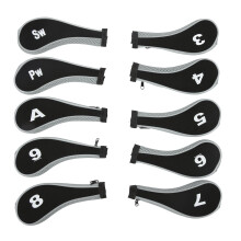 10Pcs Golf Club Head Cover Neoprene Golf Head