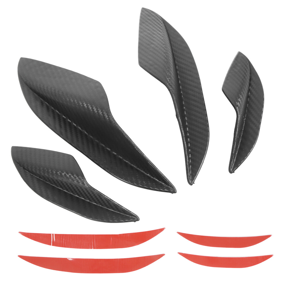 Bumper Fin Car Front Bumper Side Splitter Canards 8320539172262