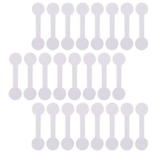 300Pièces Stickers Prix Blancs Papier Pour Bijoux