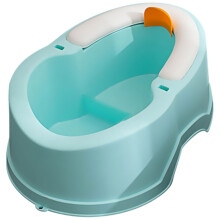 1Stk Multifunktion Baby Toilette Tragbar Waschbecken Blau PP