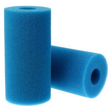 2Stk Pool Pump Filter Schwamm Blau Filterpatrone Schwimmbad Reinigung