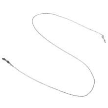 edelstahl-brillenband mit rutschfester halskette für brillen