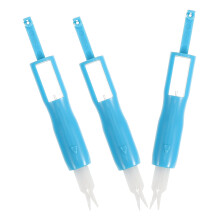 3-Teiliges Nadeleinfädler Für Nähmaschine (Blau)