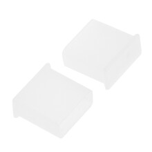 50Stk USB Staubschutzkappen Transparent Kunststoff Für Laptop USB Slot