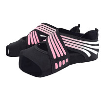 1Paar Yogasocken Damen Vollzehen Pink Atmungsaktiv Und Langlebig