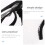 Elastischer PU Haarpflege Cape Transparent Haarstyling Schürze 9