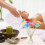 24Stk Aromastäbchen Mit Künstlichen Blüten, Bunte Home Diffuser Deko 10