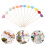 24Stk Aromastäbchen Mit Künstlichen Blüten, Bunte Home Diffuser Deko 4
