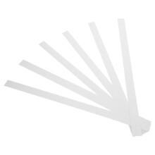 6Stk Snare Drum Montagebänder Aus Flexiblem Pet Weiß Für Trommeln