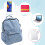 Denim-Rucksack Retro-Schultasche Denim-Tasche 9