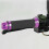 Motorcycle CNC Aluminum Rubber Handlebar Hand 5