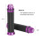Motorcycle CNC Aluminum Rubber Handlebar Hand 7