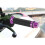 Motorcycle CNC Aluminum Rubber Handlebar Hand 6