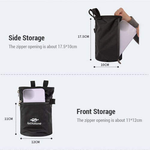 Magnesium Powder Storage Bag Climbing Chalk Bag 2