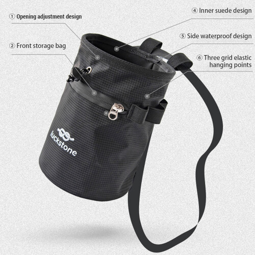 Magnesium Powder Storage Bag Climbing Chalk Bag 1