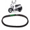Engine CVT Drive Belt 743 20 30 for GY6 125cc 11