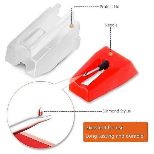 Record Player Needle, 1 PC Record Player with 4 PCS Diamond Stylus Replacement for , , ION, LP 1