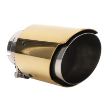 Edelstahl-Auto-Endrohr mit 63mm/2,5 Zoll Einlass und 89mm/3,5 Zoll Auslass
