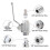 Highly Pressure Washer Globe Valves Kits 3/8Inch Quickly Connect 2