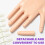 Practice Mannequin Hands Nails Training Hand Practice Hand for 6