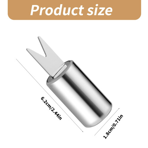 12Pcs Stainless Steel Corn Cobs Holders Practical BBQ Fork 2